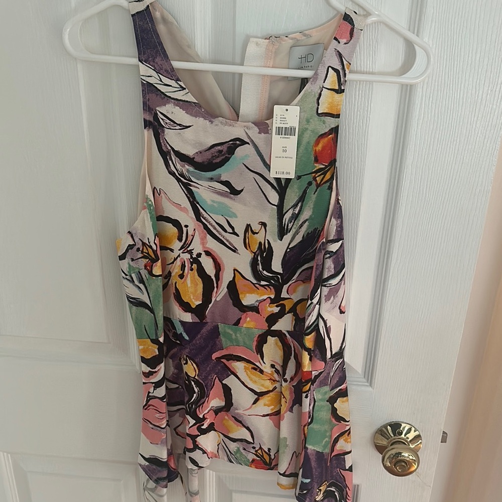 Vibrant Floral Sleeveless Top